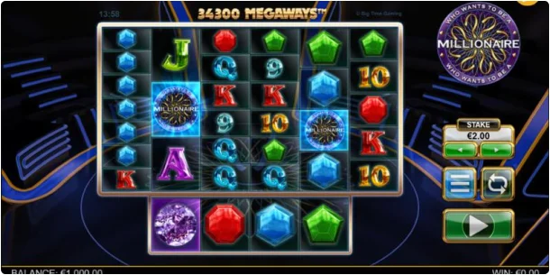 Millionaire Megaways Slot two